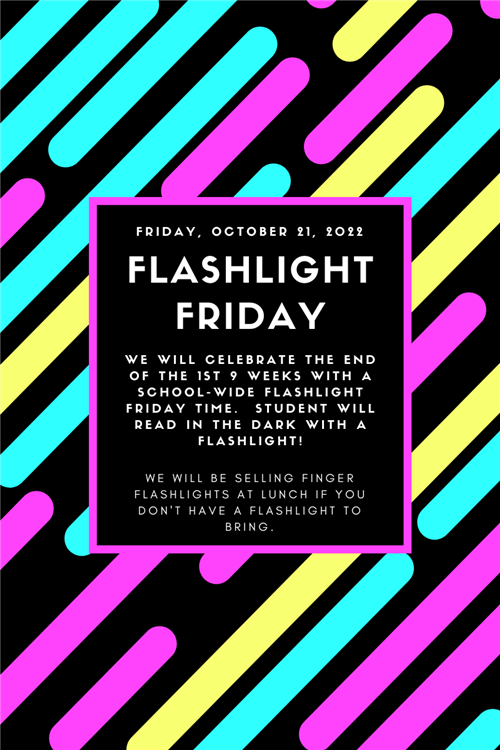 Flashlight Friday Information